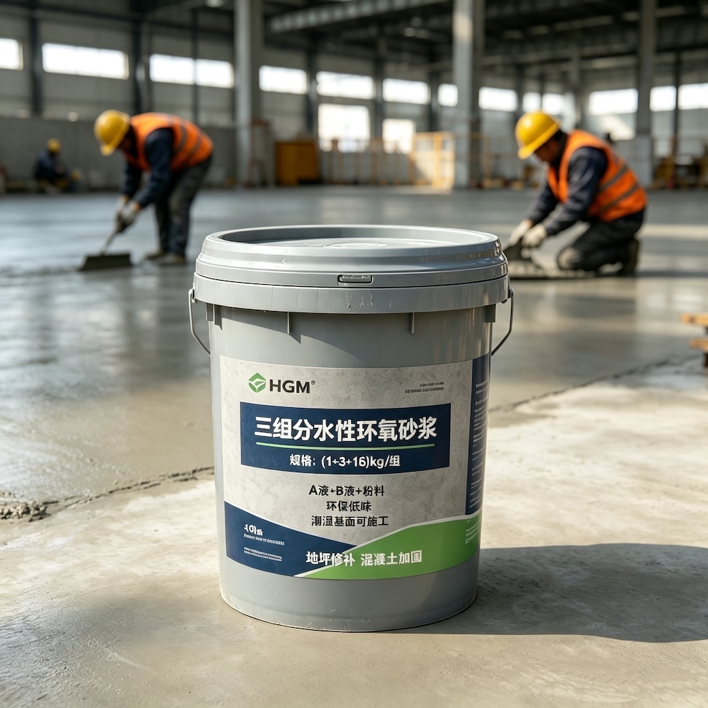 嘉禾三组份水性环氧砂浆